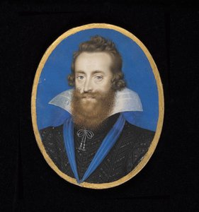 nr. 3869 Ludovic Stuart, 2. hertug af Lennox og hertug af Richmond (1574-1624) (wc på vellum på kort)