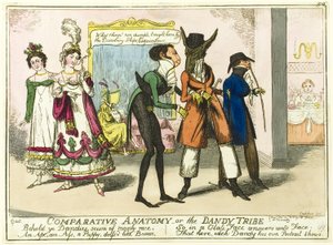 Sammenlignende anatomi af Isaac Robert Cruikshank