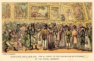 En skilling veloplagt af Isaac, Robert and George Cruikshank