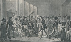 Efter Operaen, 1821, 1920. Kunstnere: Isaac Robert Cruikshank, George Cruikshank. af Isaac, Robert and George Cruikshank