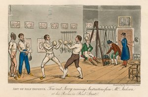 Selvforsvarskunst af Isaac, Robert and George Cruikshank