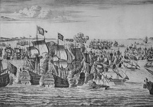Slaget ved Malaga, c1704