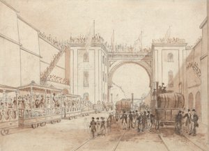 Åbning af Liverpool og Manchester Railway