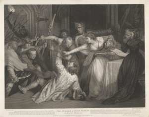 Mordet på David Rizzio den 9. marts 1566