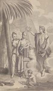 Town and Country Magazine, Frontispice for Vol. X for 1778 af Isaac Taylor