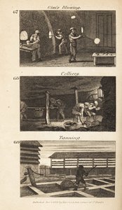 Handler i Regency England: glaspusteri, mølleri og garvning