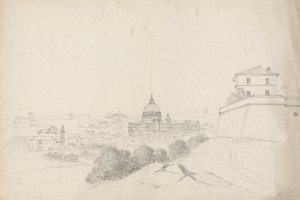 Peterskirken og omegn, Rom af Isaac Weld
