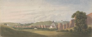 Roms mure: Aurelian-muren med Cestius-pyramiden