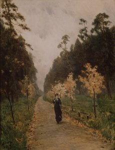 Efterårsdag. Sokolniki, 1879 af Isaak Ilyich Levitan
