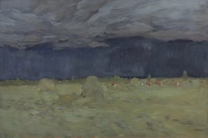 Hey-Making, 1900 af Isaak Ilyich Levitan