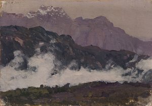 Alperne, 1897 af Isaak Ilyich Levitan