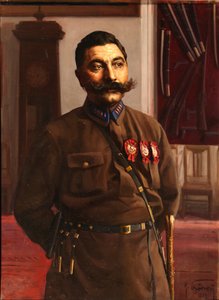 Portræt af Semyon Mikhailovich Budyonny 1883-1973, 1929