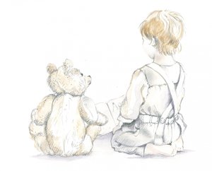 Arthur og Teddy lærer alfabetet