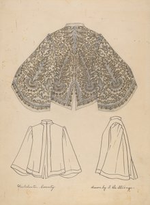 Broderet jakke af Isabelle De Strange