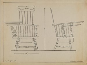 Stol af Isadore Goldberg