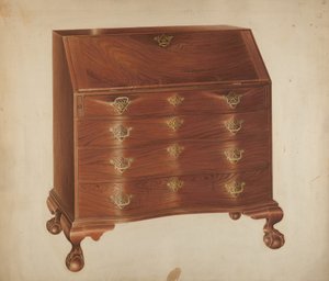 Skrivebord af Isadore Goldberg