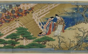 Joruri Monogatari af Isawa Matabei