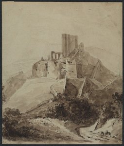 Ruinerne af Chateau d