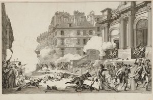 13 Vendémiaire. Napoleon Bonapartes dæmpning af det royalistiske oprør ... i Paris, 1797.