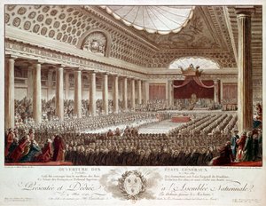 Åbningen af generalstænderne i Versailles ... af Isidore Stanislas Helman