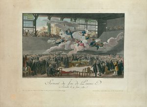 Tennisbaneeden den 20. juni 1789. af Isidore Stanislas Helman