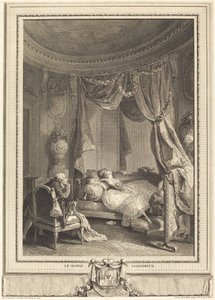 Den farlige roman af Isidore Stanislas Helman after Nicolas Lavreince