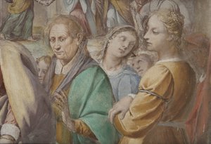Detalje fra Jomfru Marias bryllup, 1634