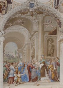 Præsentation af Jesus i templet, 1623-34