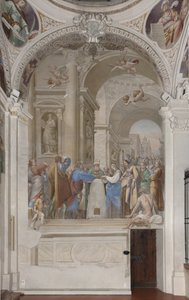 Jomfru Marias ægteskab af Isidoro Bianchi