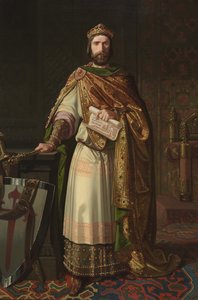 Kong Ferdinand II af León, 1850 af Isidoro Lozano