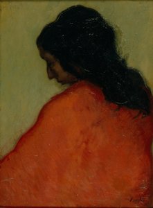 Profil af en sigøjner af Isidre Nonell