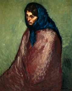 ""Le refuge"" Maleri af Isidre Nonell i Monturiol (1873-1911) 1904 Barcelona. Cataloniens nationale kunstmuseum af Isidro Nonell