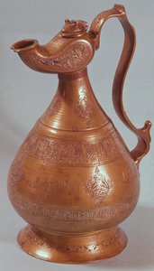Kande, fra Khorasan, Iran, 1218 (kobber)