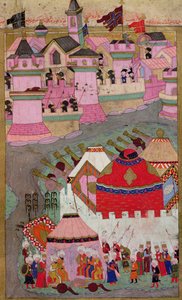TSM H.1524 Siege of Vienna af Suleyman I (1494-1566) den storslåede, i 1529, fra 