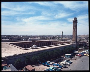 Udsigt over den store moske af Islamic School