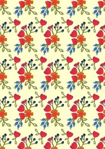 Flora print, 2015 (skåret papir)