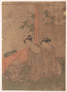 Fru Tō af Isoda Koryusai