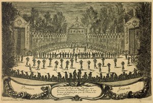 Festligheder i Versailles af Israel Sylvestre