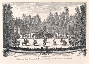 Moliere in God Pan, Illustration af "Les Plaisirs de l