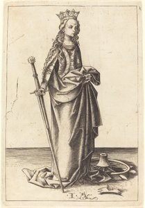 Sankt Catherine af Israhel van Meckenem