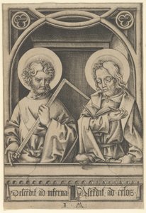 De hellige Thomas og Jakob den Mindre, fra The Apostles,.n.d.