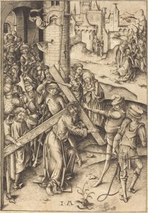 Korsets Bæring, ca. 1480. af Israhel van Meckenem
