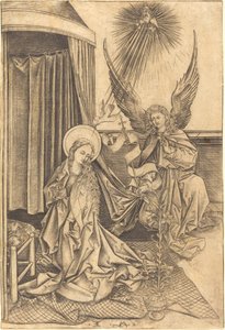 Bebudelsen af Israhel van Meckenem after Martin Schongauer