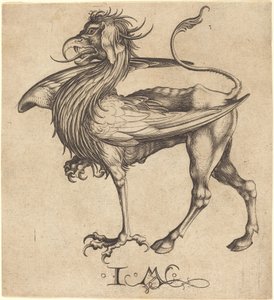 Griffinen af Israhel van Meckenem after Martin Schongauer