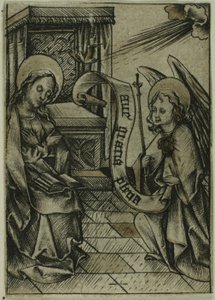Bebudelsen af Israhel van Meckenem the younger