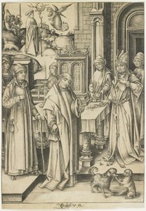 Ypperstepræst nægter Joachims offer, ca. 1490-1500