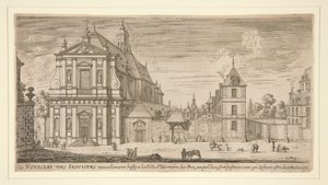 Jesuit-novitiat i St. Germain des Pres af Israël Silvestre
