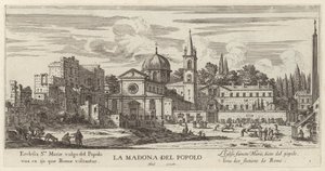 Madona del Popolo af Israël Silvestre