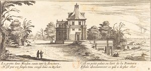 Grotten af ​​Meudon af Israël Silvestre