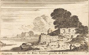 Hjørnet af gode mænd nær Paris